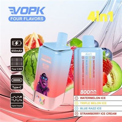 news-400-400 VOPK Four Flavors Vape 80000 Puffs